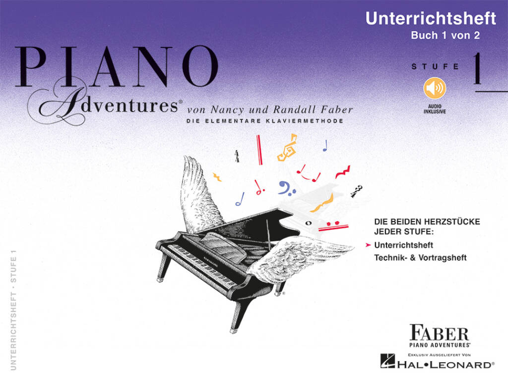 Piano Adventures Unterrichtsheft Stufe 1 Band 1 (+Online Audio) Stufe 1 Band 1