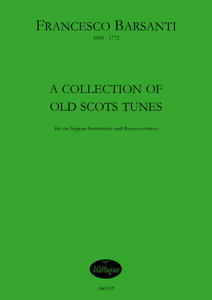 A Collection of old Scots Tunes