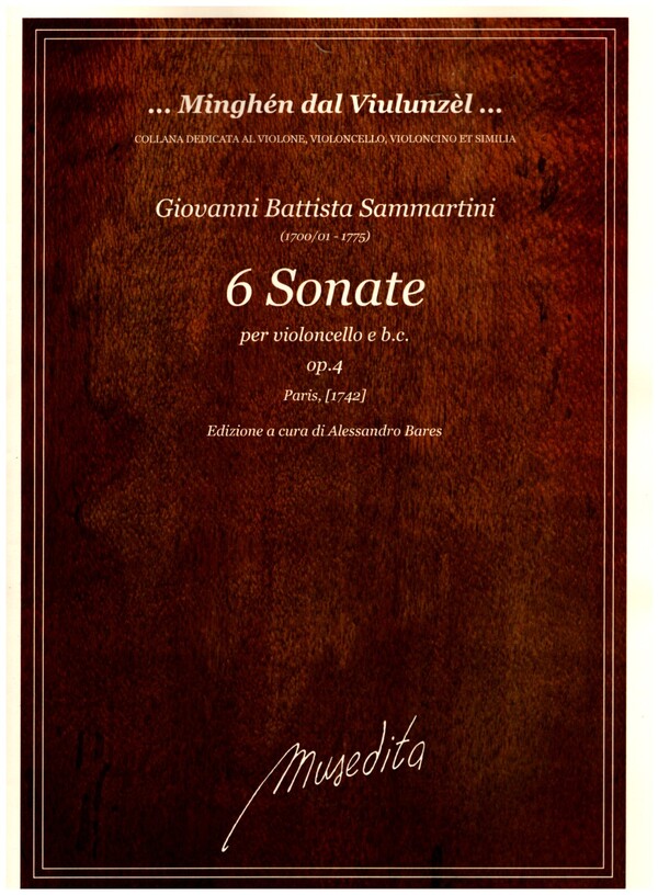 6 Sonaten op. 4