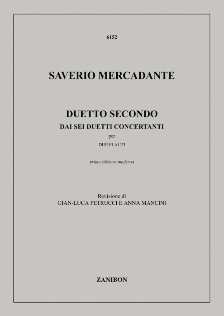 Duetto Secondo aus ''Sei Duetti Concertanti''