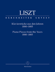 Klavierstücke aus den Jahren 1880 - 1885