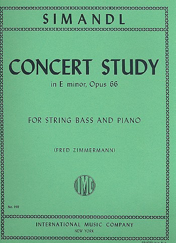 Konzert Etüde e-moll op. 66