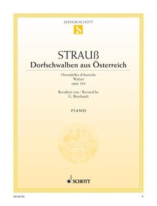 Dorfschwalben aus Österreich op. 164