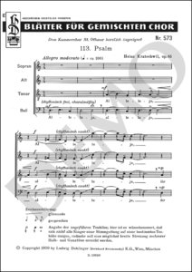 113. Psalm, op. 65