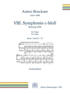 VIII. Symphonie c-moll Band 2: Satz III + IV
