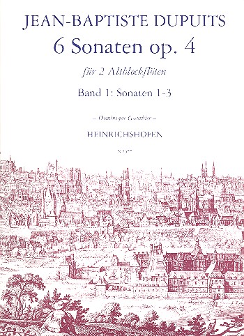 6 Sonaten op. 4 - Band 1: Sonaten 1-3