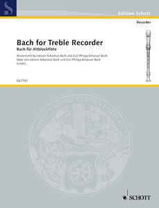 Bach für Altblockflöte