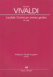 Laudate Dominum omnes gentes, RV 606