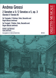 2 Sonaten a 5/2 Sonatas a 5, op.3