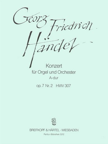 Orgelkonzert A-Dur op. 7 HWV 307