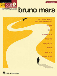 Bruno Mars - Pro Vocal Men's Edition Vol. 58