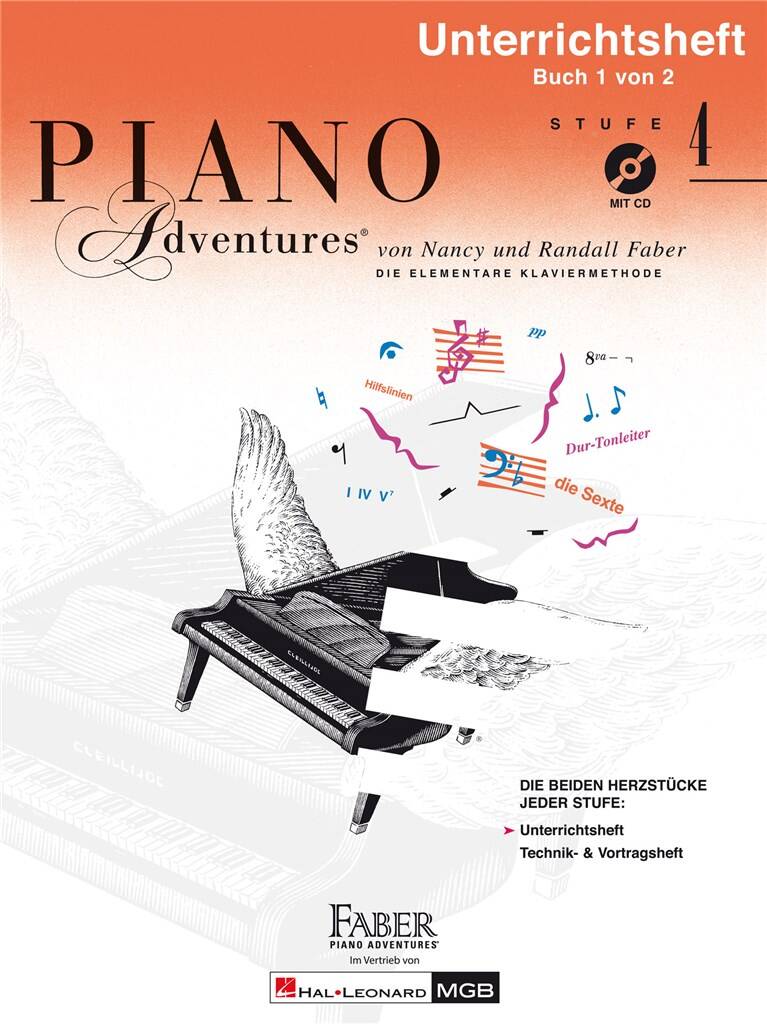 Piano Adventures: Unterrichtsheft 4