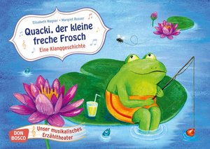 Quacki, der kleine freche Frosch