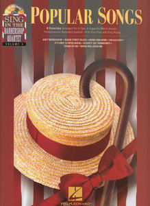 Popular Songs - Sing in the Barbershop Quartet, Volume 4
