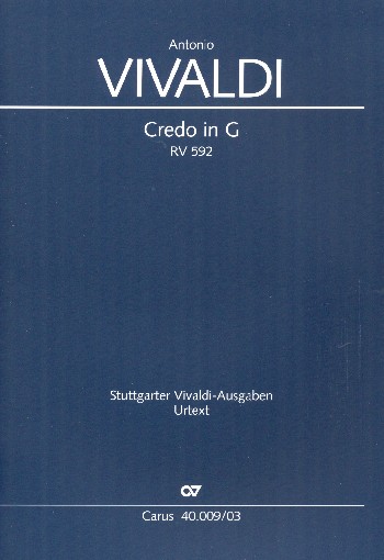 Credo in G, RV 592