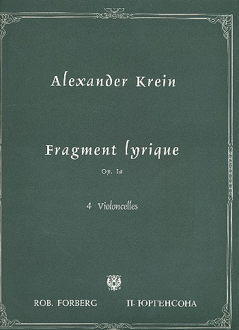 Fragment Lyrique op. 1a