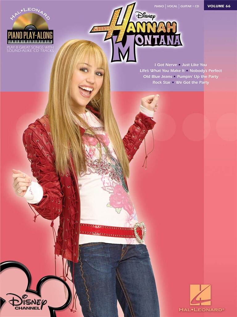 Hannah Montana - Piano Play-Along Vol. 66