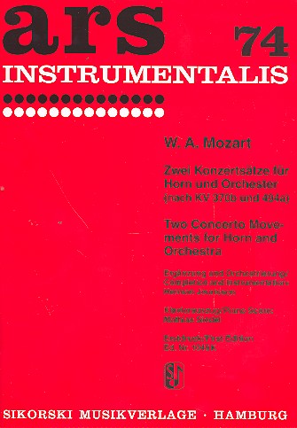 2 Konzertsätze nach KV 370b und 494a