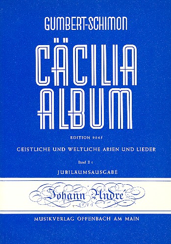 Cäcilia Album, Band 2 tief