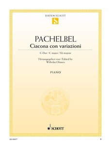 Ciacona con variazioni C-Dur