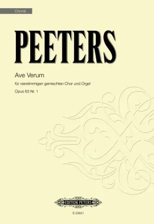 Ave verum, op. 63/1