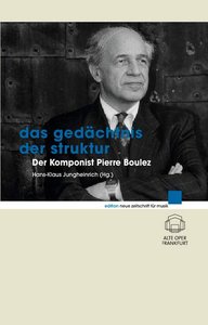 Der Komponist Pierre Boulez