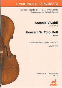 Konzert Nr. 20 g-moll RV 417