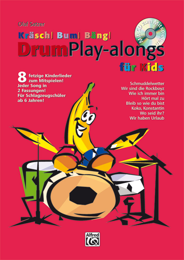 Kräsch Bum Bäng Drum Playalongs für Kids