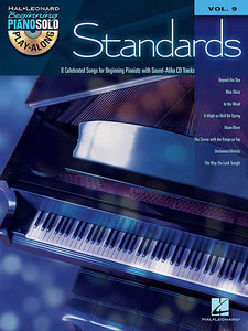 Standards - Beginning Piano Solos Play-Along Vol. 9
