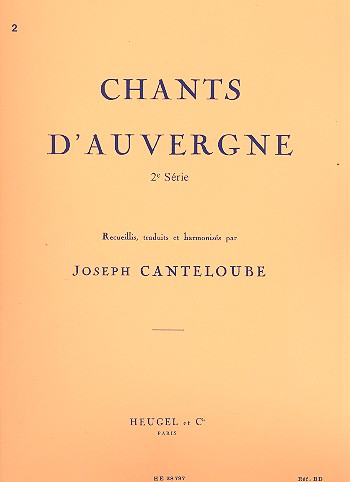 Chants D'Auvergne Band 2