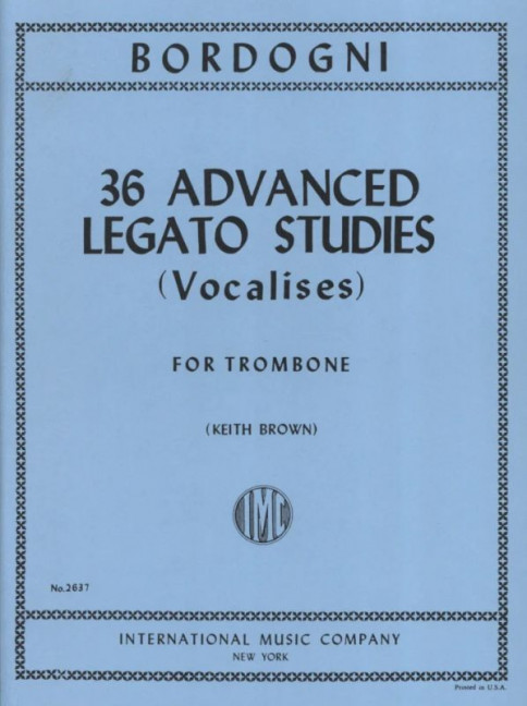 36 Advanced Legato Studies (Vocalisen)