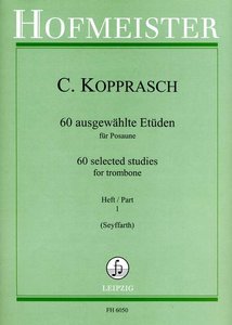 60 Ausgewählte Etüden Band 1