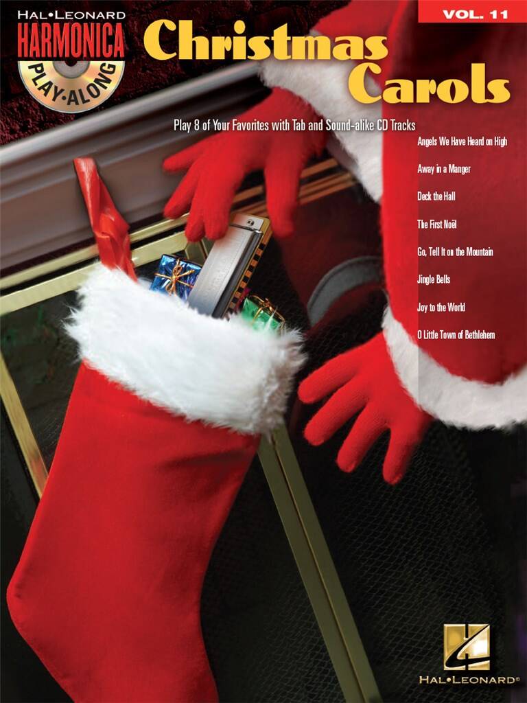 Christmas Carols - Harmonica Play-Along Vol. 11
