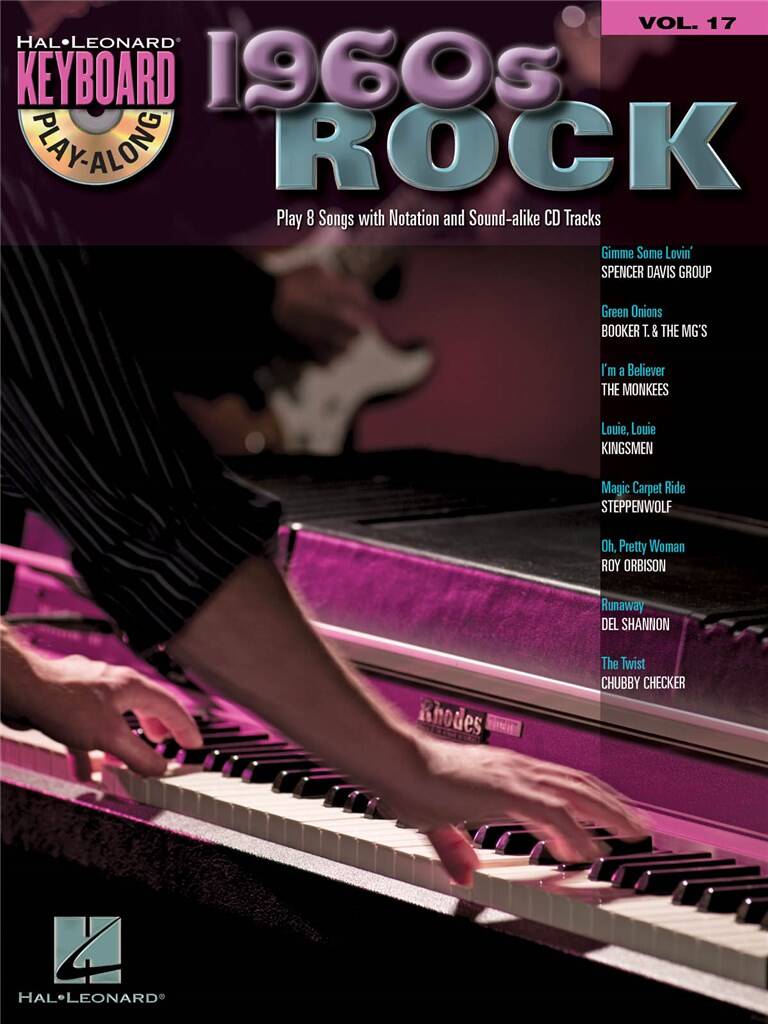 1960s Rock - Keyboard Play-Along 17