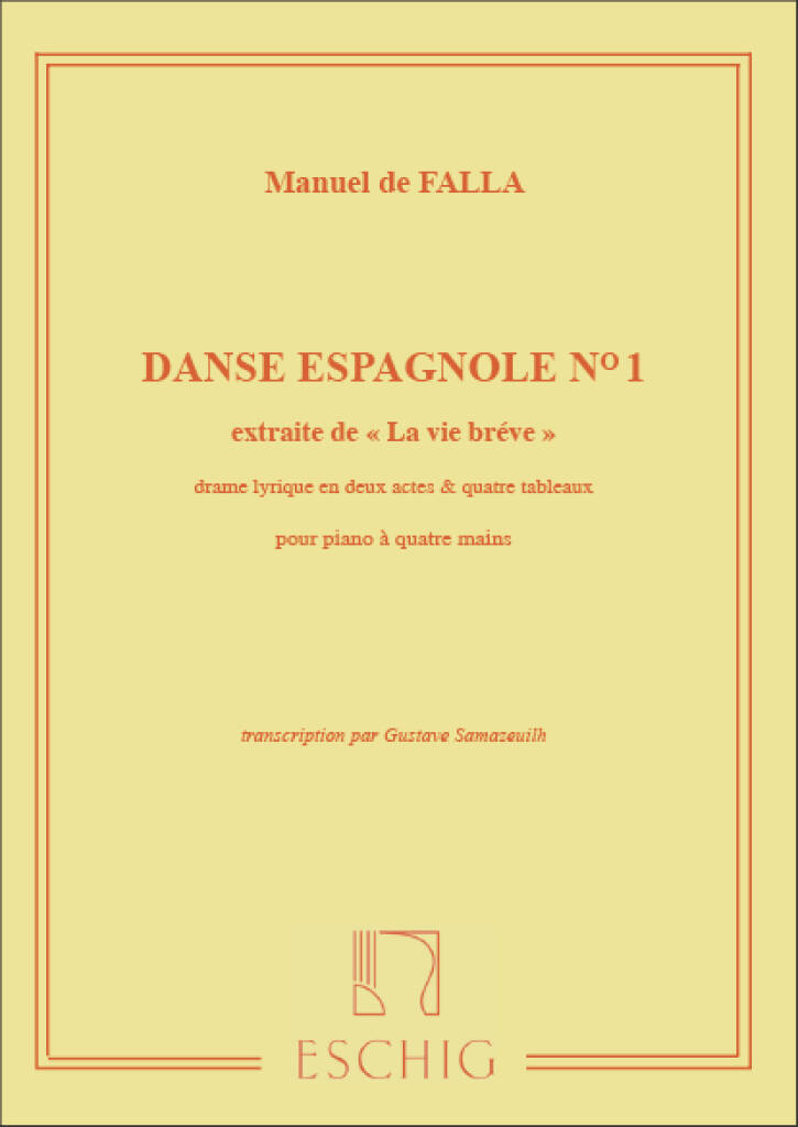 Danse Espagnol Nr. 1 aus La Vie breve