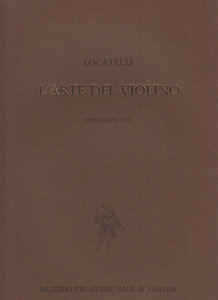 L' Arte del Violino (Amsterdam 1733)