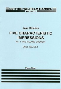 5 charakteristische Impressionen op. 103/1 Die Dorfkirche