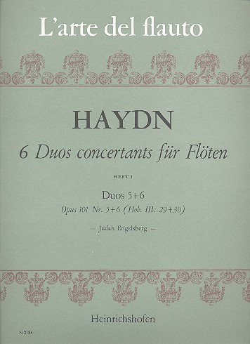 6 Duos concertants op. 101 Band 3 (Nr. 5- 6 Hob. III:29-30)