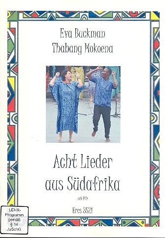 Acht Lieder aus Südafrika, incl. DVD