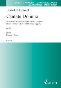 Cantate Domino, op. 97c (1992)