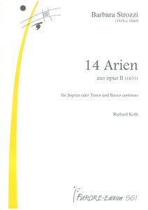 14 Arien aus op. 2 (1651)