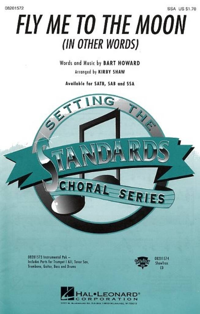 Fly me to the moon (in other words)