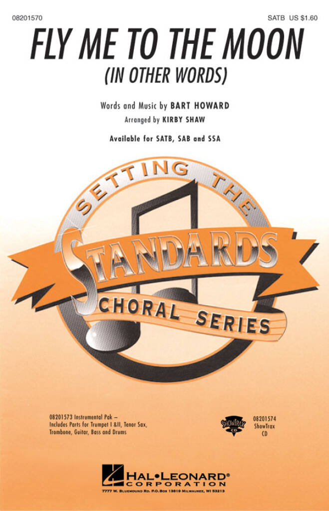 Fly me to the moon (in other words)