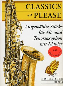 Classics to please (2 Saxophone und Klavier)