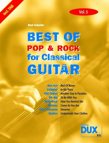 Best of Pop & Rock for Classical Guitar 5