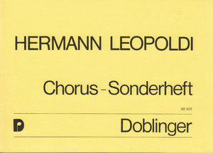 Hermann Leopoldi Chorus-Sonderheft