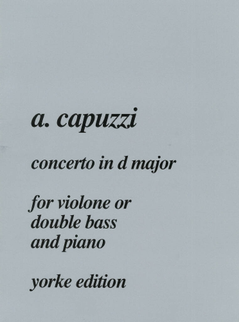 Konzert D-Dur