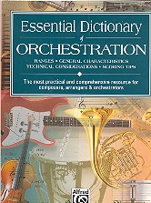 Essential Dictionary of Orchestration