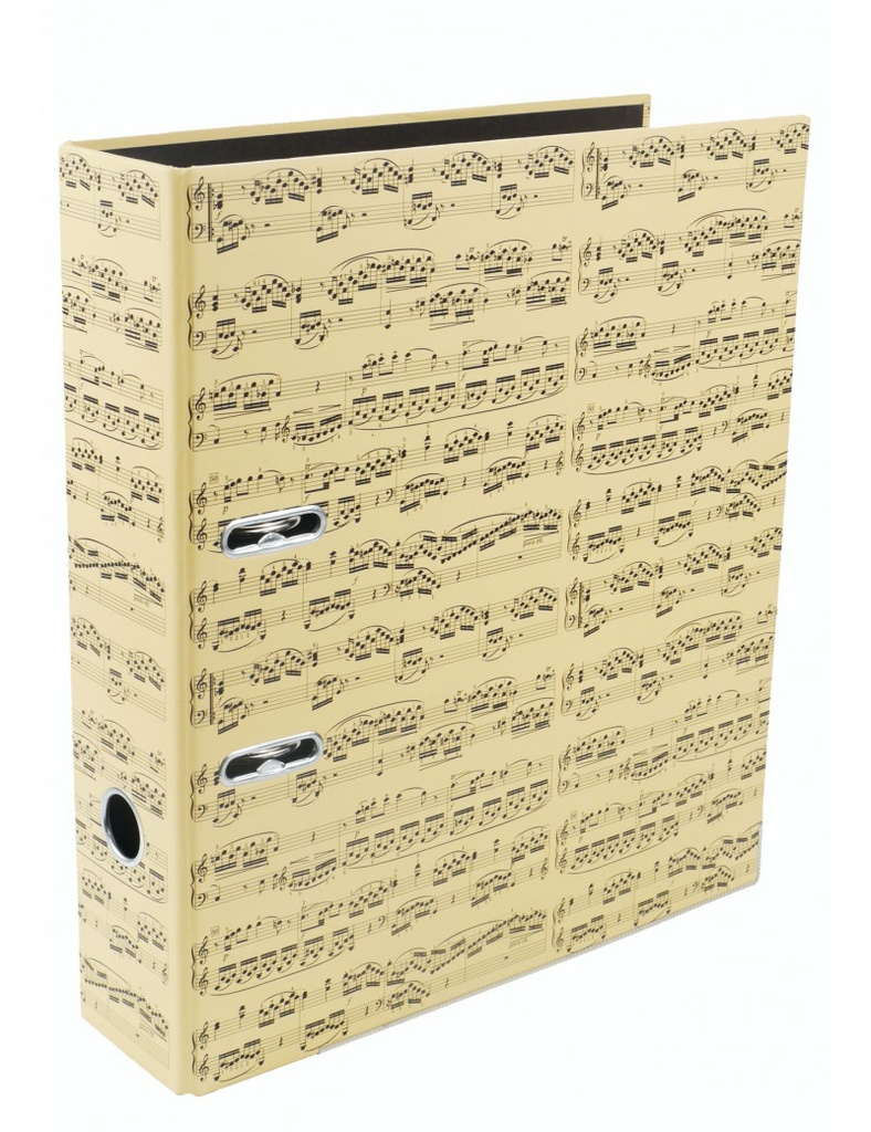 Lever Arch Folder Sheet Music Creme