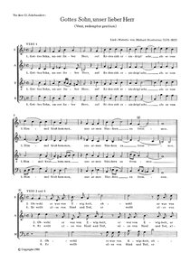 Gottes Sohn, unser lieber Herr